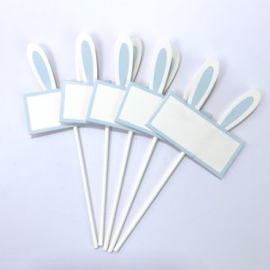 蛋糕装饰插件 粉嫩可爱小兔子代加工贴牌OEM/ODM