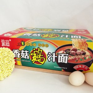 整箱非油炸香菇鸡汁面贴牌定制代加工