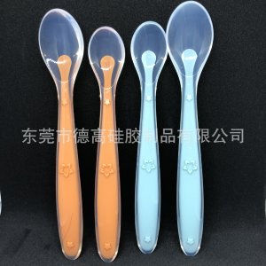 食品级全硅胶婴儿勺子贴牌定制代加工
