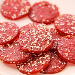 碳烤芝麻猪肉脯 干可OEM/ODM代工