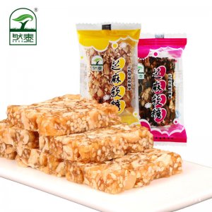 黑白芝麻花生软糖500g可OEM/ODM代工
