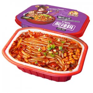 重庆芝麻官自热小火锅方便速食宵夜快餐酸辣粉贴牌OEM/ODM