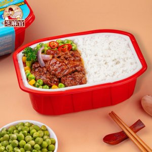 芝麻官自热米饭青豆牛肉饭OEM可OEM/ODM代工