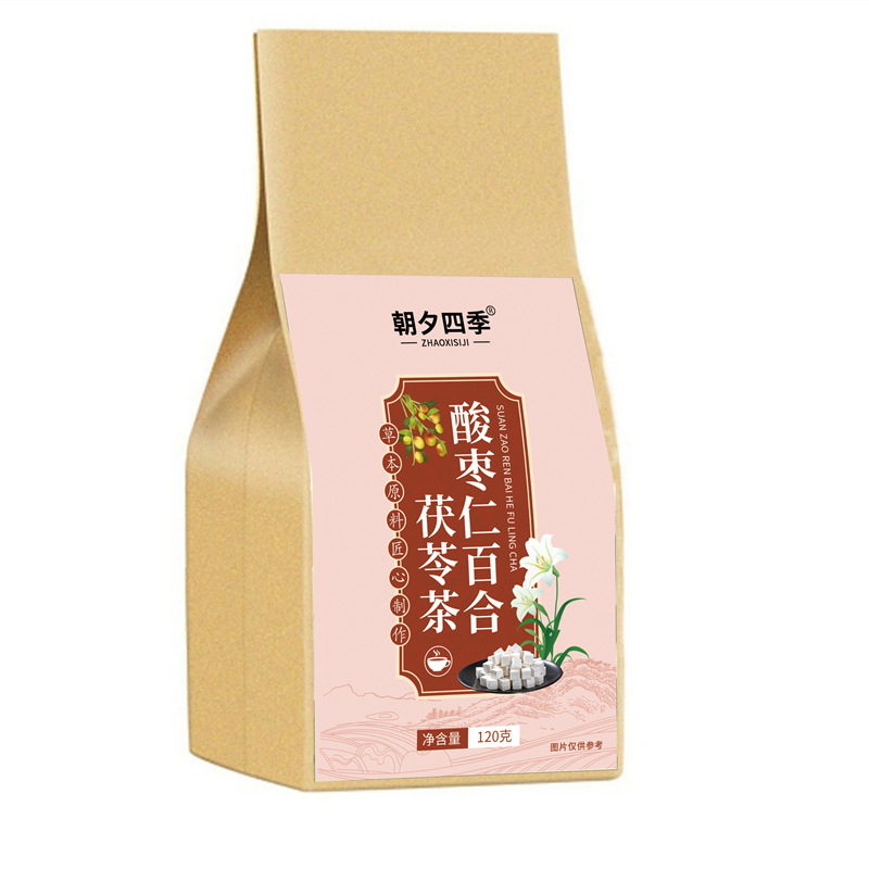 朝夕四季酸枣仁百合茯苓茶可OEM/ODM代工