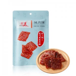 真美食品猪肉脯原味肉干60g贴牌定制代加工