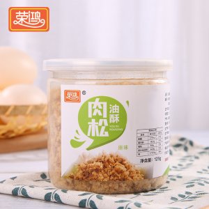 荣鸿儿童猪肉松125g罐装 宝宝辅食海苔鱼松OEM代加工