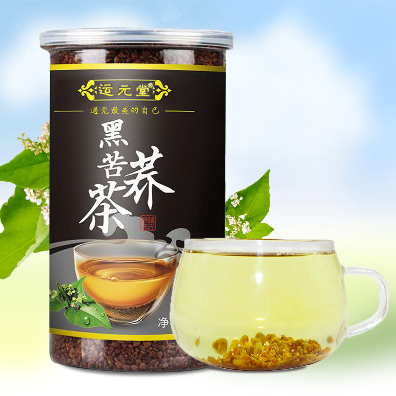 黑苦荞茶罐装贴牌OEM/ODM