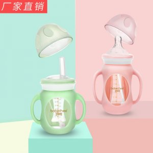 玻璃奶瓶 婴儿 新生儿高硼硅玻璃奶瓶OEM代加工