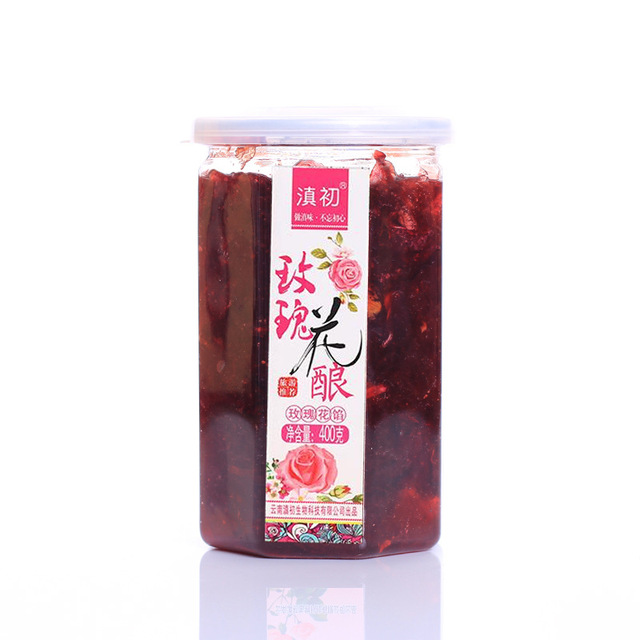 冰粉配料云南玫瑰花酱贴牌OEM/ODM