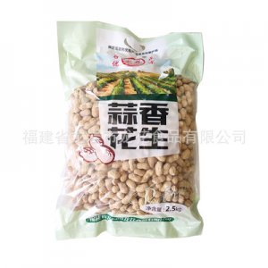 龙岩特产2.5kg蒜香花生 休闲零食小吃坚果炒货类食品OEM代加工