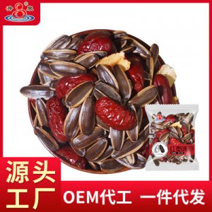 升泉红枣味瓜子500g可OEM/ODM代工