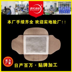 蕲艾暖身贴贴牌定制代加工