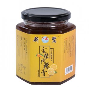 新鹭蜂蜜金桔柠檬膏300g贴牌OEM/ODM