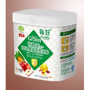每好500g有机米生产DHA果蔬营养米粉2段OEM/ODM代加工