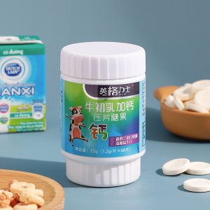 牛初乳钙片牛乳钙咀嚼片贴牌OEM/ODM