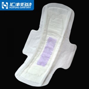 表层带芯片卫生巾贴牌定制代加工