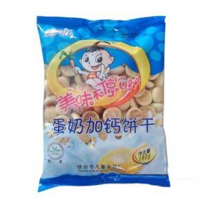 健儿乐蛋奶加钙饼干180g贴牌OEM/ODM