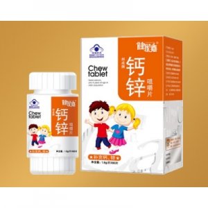 钙锌咀嚼片（儿童型）（不开窗）代加工贴牌OEM/ODM