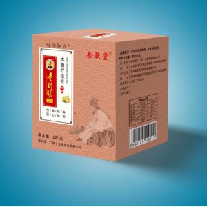 李时珍冰糖柠檬膏220克贴牌OEM/ODM