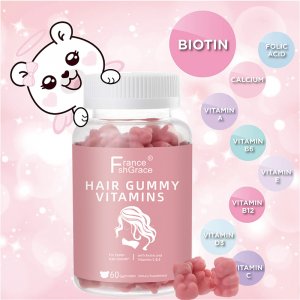 Hair Gummies 生發素護毛發防脫發軟糖貼牌定制代加工