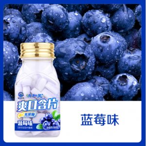 双海清和元清爽含片蓝莓味贴牌OEM/ODM