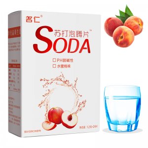 蜜桃苏打泡腾片可OEM/ODM代工