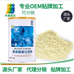 氨基酸粉蛋白粉固体饮料代加工贴牌OEM/ODM