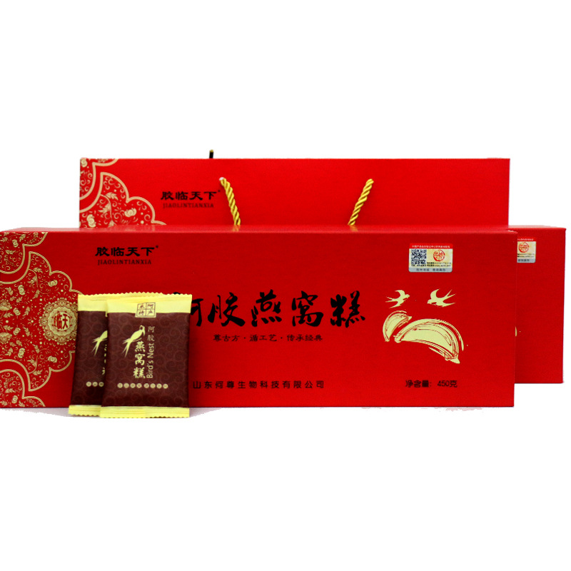 阿胶燕窝糕450g/盒OEM代加工