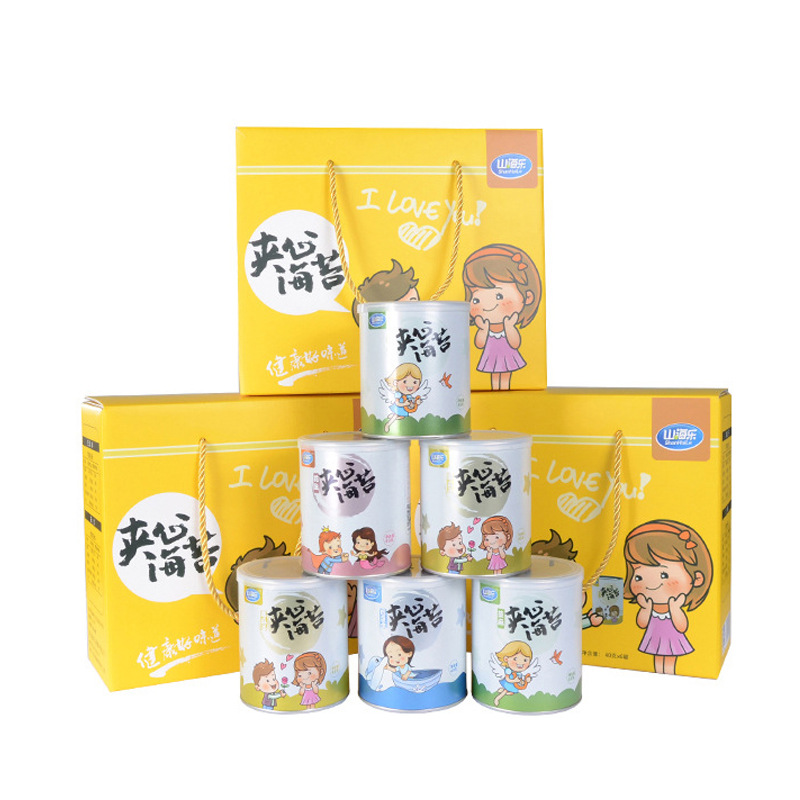 海苔夹心脆孕妇儿童零食礼包OEM代加工