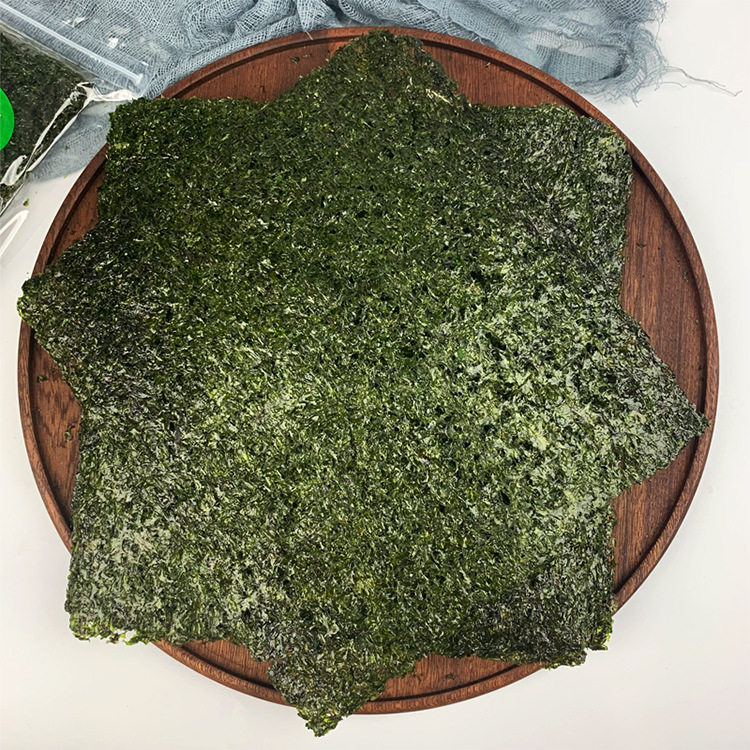 绿色飞扬烤坛菜大片海苔OEM代加工