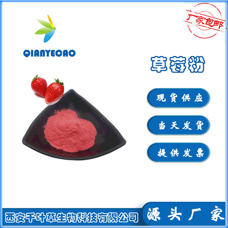 草莓粉99% 草莓果粉贴牌定制代加工
