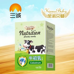 金诺贝婴牛初乳压片糖果OEM/ODM定制代加工