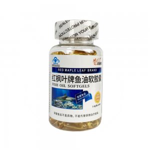 红枫叶牌鱼油软胶囊OEM代加工