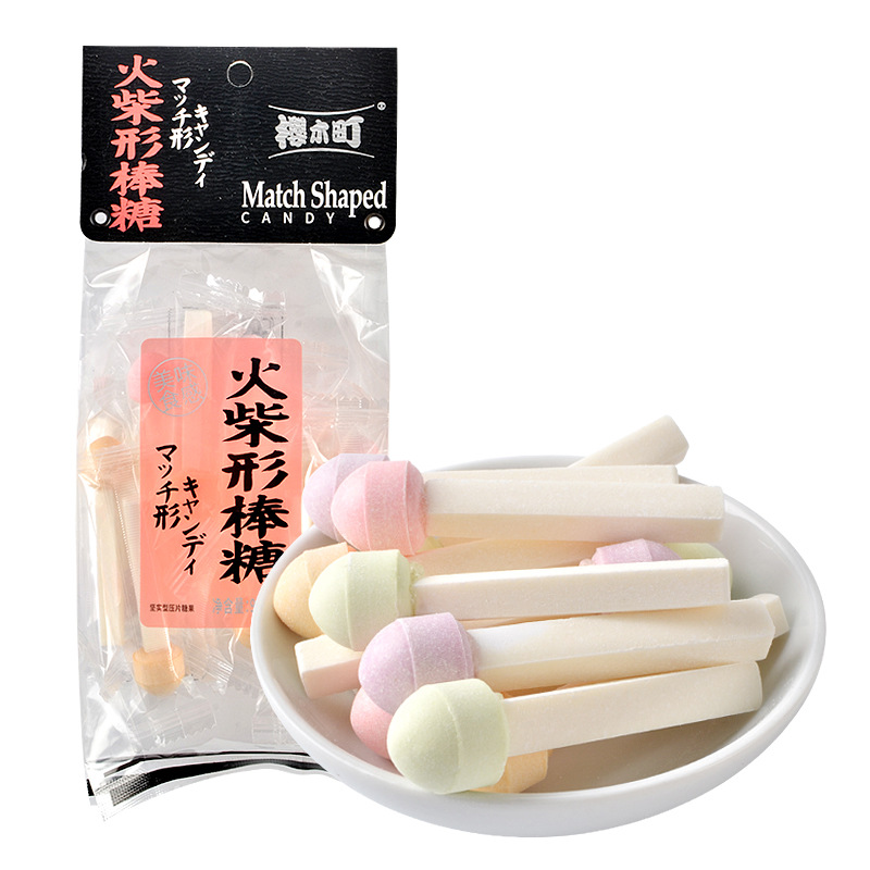 火柴形棒糖代加工贴牌OEM/ODM