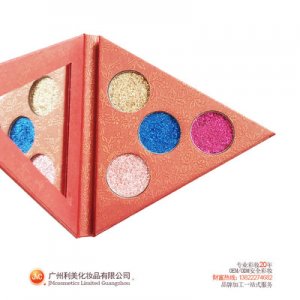 三角变色眼影OEM代加工