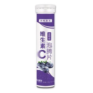 維生素C泡騰片 藍莓味可OEM/ODM代工