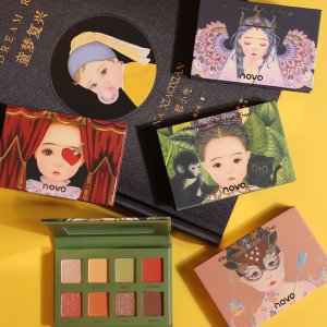 幻境精灵八色眼影OEM代加工