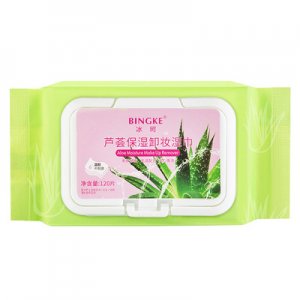 冰珂芦荟卸妆湿巾贴牌OEM/ODM