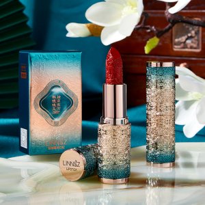 中国风雕花刺绣口红贴牌OEM/ODM