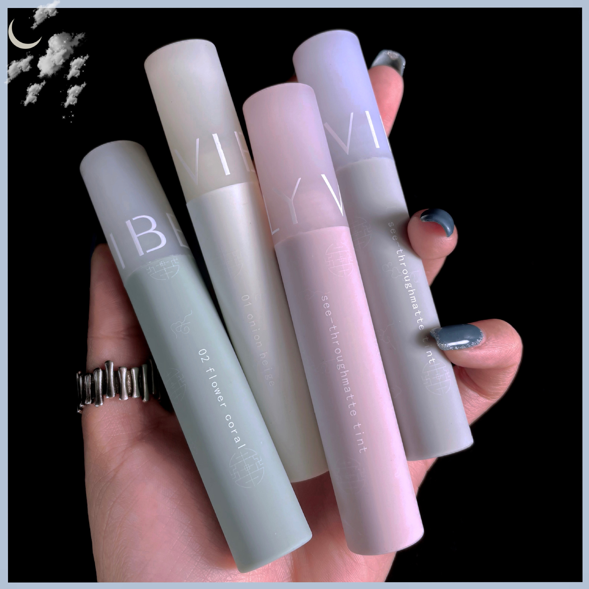 VIBELY莫兰迪色系唇釉贴牌定制代加工