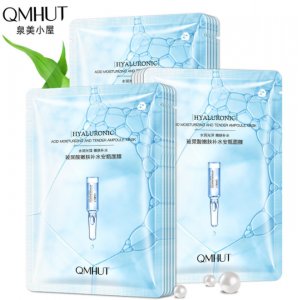 泉美小屋玻尿酸嫩肤补水安瓶面膜贴牌OEM/ODM