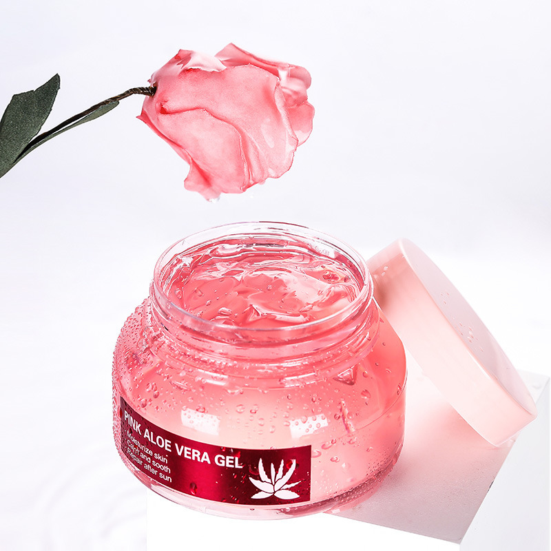 丝卡诗粉红芦荟清透舒缓凝胶代加工贴牌OEM/ODM