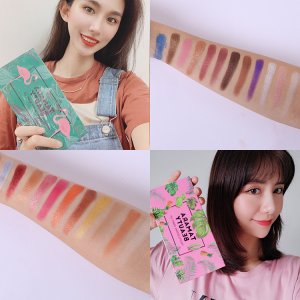 12色动物眼影跨境OEM代加工