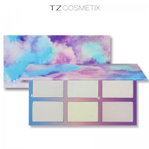 TZ 欧若拉6六色高光偏光粉贴牌定制代加工