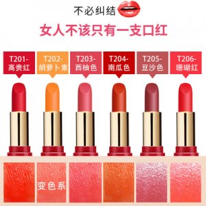 高端不掉色口红贴牌定制代加工