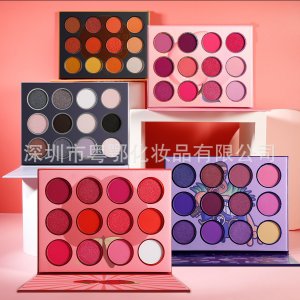 水果系列12色眼影盘代加工贴牌OEM/ODM