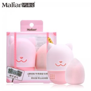 玛莉安 防尘收纳套葫芦水滴粉扑代加工贴牌OEM/ODM