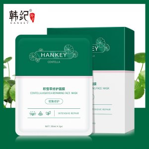 韩纪积雪草修护面膜代加工贴牌OEM/ODM
