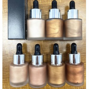 7色多用滴管高光液粉底代加工贴牌OEM/ODM