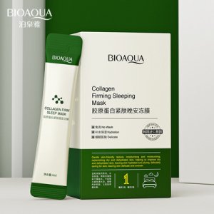 泊泉雅胶原蛋白紧肤晚安冻膜贴牌定制代加工